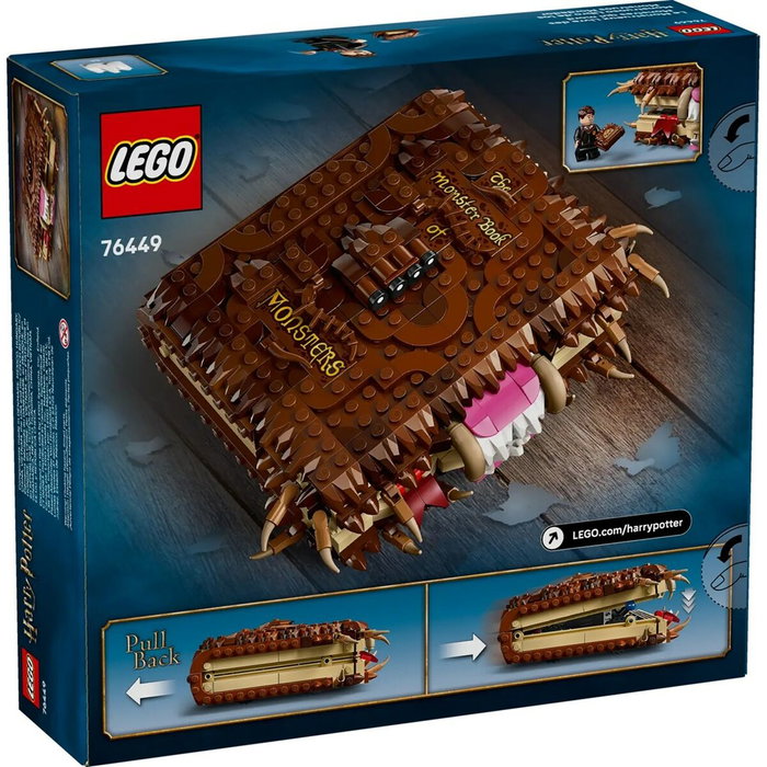 LEGO Harry Potter Le Monstrueux Livre des Monstres 76449