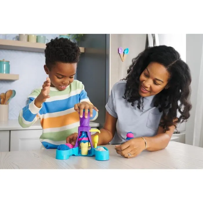 Spin Master Machine à Glaces Kinetic Sand