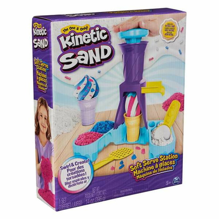 Spin Master Machine à Glaces Kinetic Sand