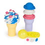 Spin Master Kinetic Sand Machine à Glaces 6068385 - Station de Glaces Souples avec Sable Bleu, Blanc, Rose - Jeu Créatif pour Enfants 5 Ans et Plus