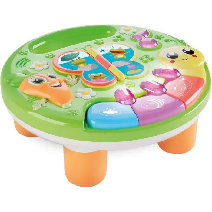 Lisciani Giochi - Table éducative interactive CAROTINA BABY Animaux pour bébé dès 12 mois, sons animaux, mélodies et livre Lisciani Giochi - Table éducative interactive CAROTINA BABY Animaux pour bébé dès 12 mois, sons animaux, mélodies et livre