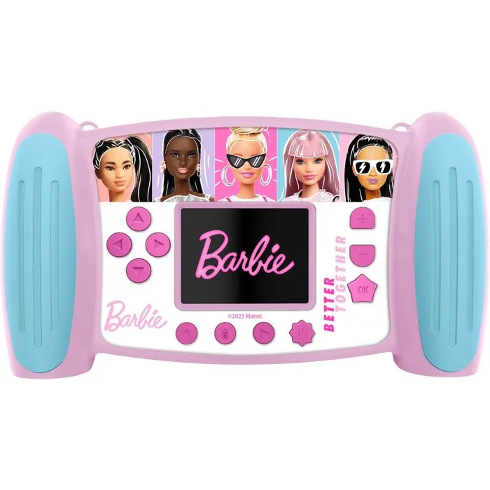 Kids Licensing Barbie - Caméra interactive pour enfants à partir de 3 ans, avec fonctions de prise de vue vidéo, photo et retouche