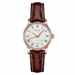 Mido M76002218 - Montre Automatique Femme Rose et Marron
