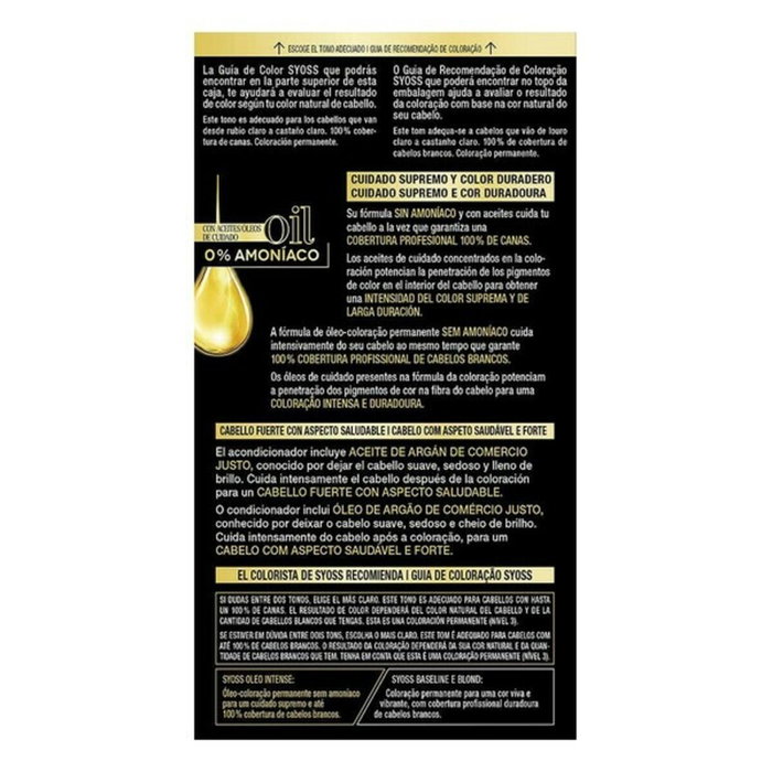 Syoss OLEO INTENSE 8.50-blond cendré