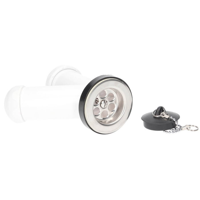 Gifont Valve compacte pour lavabo et bidet, sortie Ø40mm avec joint conique réducteur Ø32mm Gifont Valve compacte pour lavabo et bidet, sortie Ø40mm avec joint conique réducteur Ø32mm