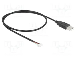 DELOCK Câble USB 2.0 avec connecteur à broches 5pin, 0,6m