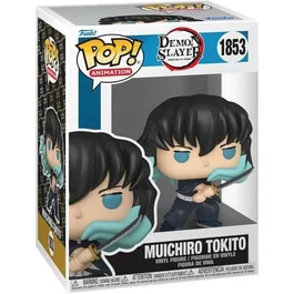 Funko - Pop! Demon Slayer: Kimetsu no Yaiba - Muichiro Tokito - Figurine Vinyle Collection - 9 cm