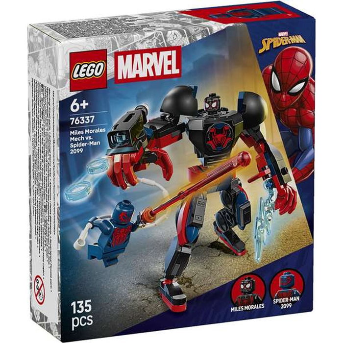 LEGO Armure Robotique Miles Morales contre Spider-Man 2099 LEGO Armure Robotique Miles Morales contre Spider-Man 2099