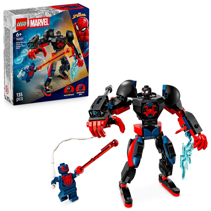 LEGO Armure Robotique Miles Morales contre Spider-Man 2099 LEGO Armure Robotique Miles Morales contre Spider-Man 2099