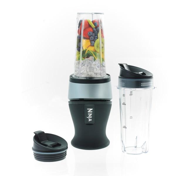 Ninja QB3001EUS Blender Nutri Slim avec 2 gobelets de 470 ml Ninja QB3001EUS Blender Nutri Slim avec 2 gobelets de 470 ml