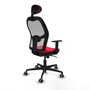 Piqueras y Crespo Chaise de Bureau 1D036G1 Rouge