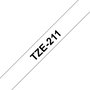Brother Ruban TZe 6mm x 8m Noir sur Blanc
