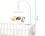 KioKids Mobile de berceau musical avec peluches en coton - Salvia