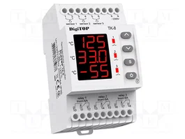 DIGITOP ELECTRIC TK-8 Régulateur de température pour rail DIN