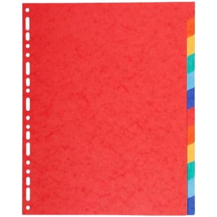 Séparateurs Exacompta Maxi Multicouleur A4+ 12 Volets (25 Unités)