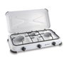 Kemper 3 feux Table de cuisson gaz butane/propane blanche 600 x 340 x 100 mm