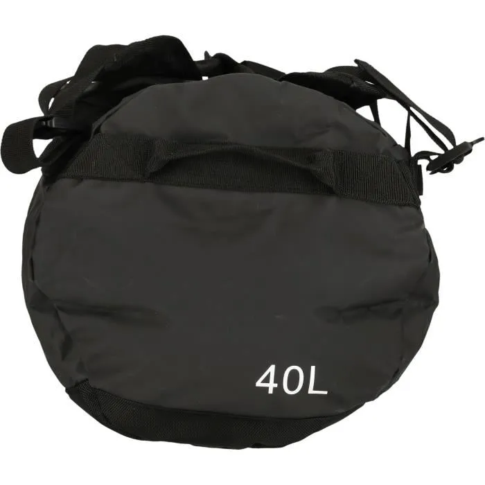 Whistler Fidel - Sac de sport 40L Noir, Polyester robuste et déperlant, Bretelles amovibles, Compartiment principal spacieux