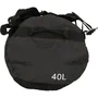 Whistler Fidel - Sac de sport 40L Noir, Polyester robuste et déperlant, Bretelles amovibles, Compartiment principal spacieux