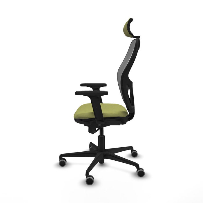 Piqueras y Crespo Chaise de Bureau avec Appui-tête 2D036G2 Vert