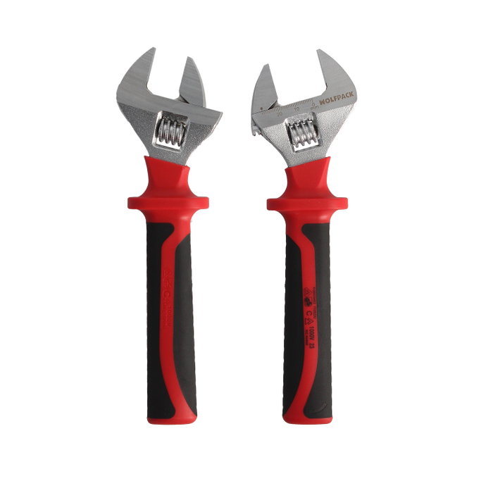 WOLFPACK LINEA PROFESIONAL Clé Ajustable Isolée VDE 8 pouces