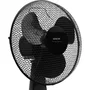 Sencor SFE 3011BK Ventilateur de bureau 30 cm noir - 3 vitesses, oscillation 90°, angle réglable, grille métal, 35W - 220-240V