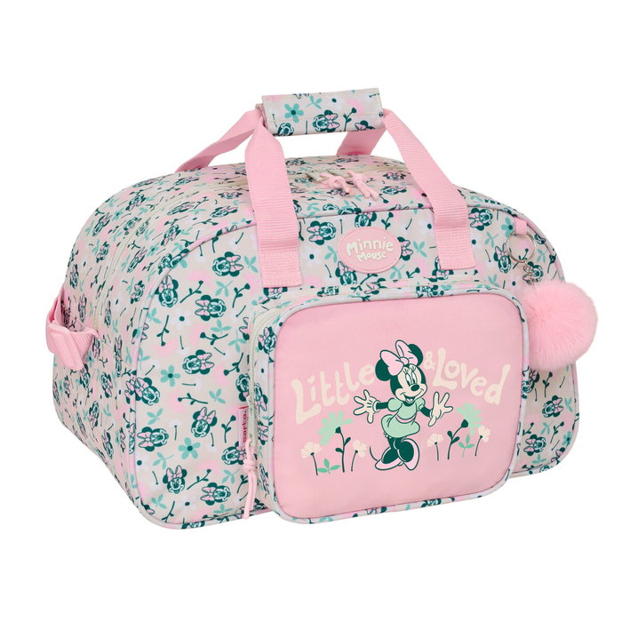 Sac de sport Minnie Mouse Minty Rose 40 x 24 x 23 cm Sac de sport Minnie Mouse Minty Rose 40 x 24 x 23 cm