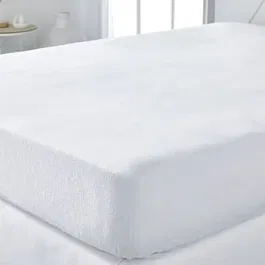 Today - Protege-matelas absorbant Essential, lavable à 95°C - Pour lit 2 personnes (140 x 190 cm)