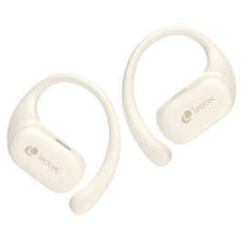 Leotec digital lifestyle Écouteurs Open Air Zenith Sport Bluetooth 5.4 IPX5 Beige