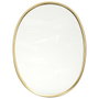 Home Deco Factory Miroir Ovale Doré 34x25 cm