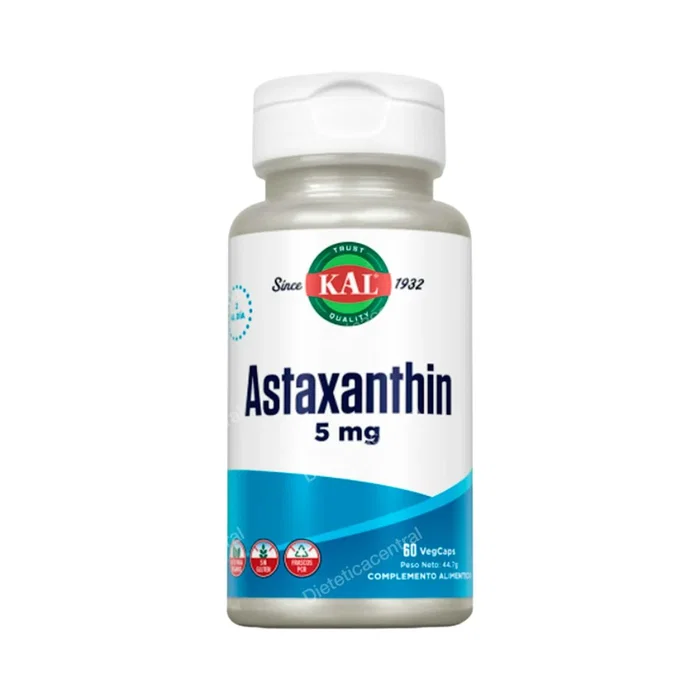 KAL Astaxanthine 5 mg, 60 capsules KAL Astaxanthine 5 mg, 60 capsules