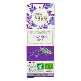 BORN TO BIO Huile essentielle organique de lavande 10 ml