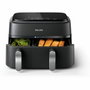 Philips Airfryer Série 3000 NA351/00 Double Panier 9L Noir/Argenté