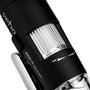 Veho DX-1 Microscope USB numérique 2MP avec zoom 200x, vidéo, 8 LED et logiciel de calibrage - Compatible Windows et Mac
