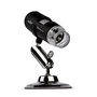 Veho DX-1 Microscope USB numérique 2MP avec zoom 200x, vidéo, 8 LED et logiciel de calibrage - Compatible Windows et Mac