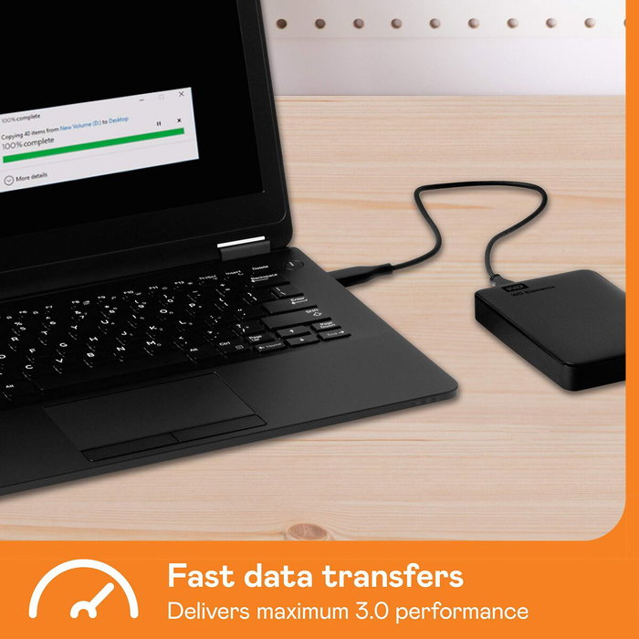 Western Digital WD Elements WDBHJS0060BBK-WESN Noir 6 To