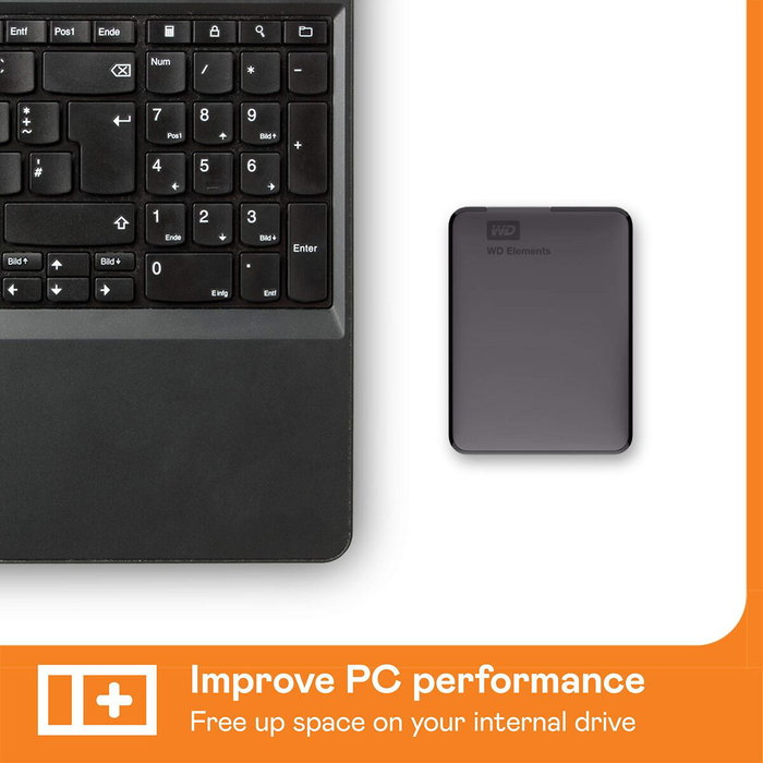 Western Digital WD Elements WDBHJS0060BBK-WESN Noir 6 To