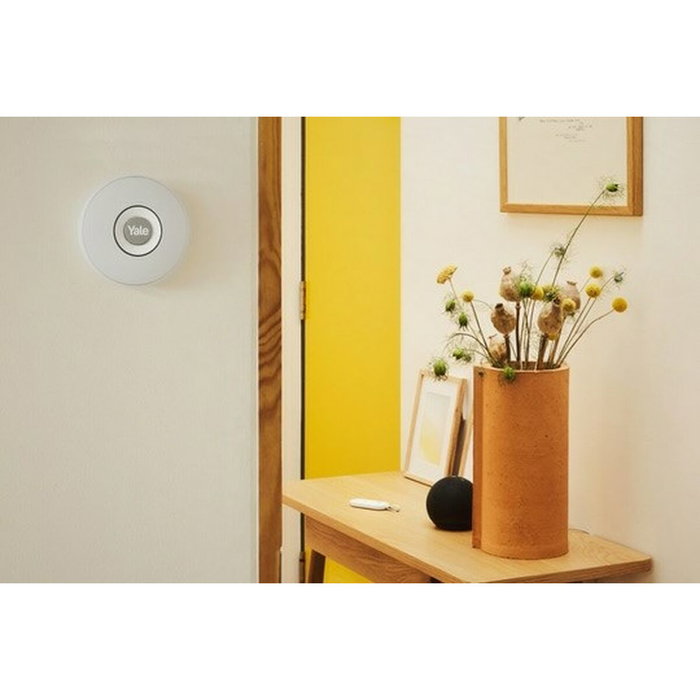 Yale Sirène intérieure pour alarme intelligente jusqu'à 85 dB avec LED intégrée