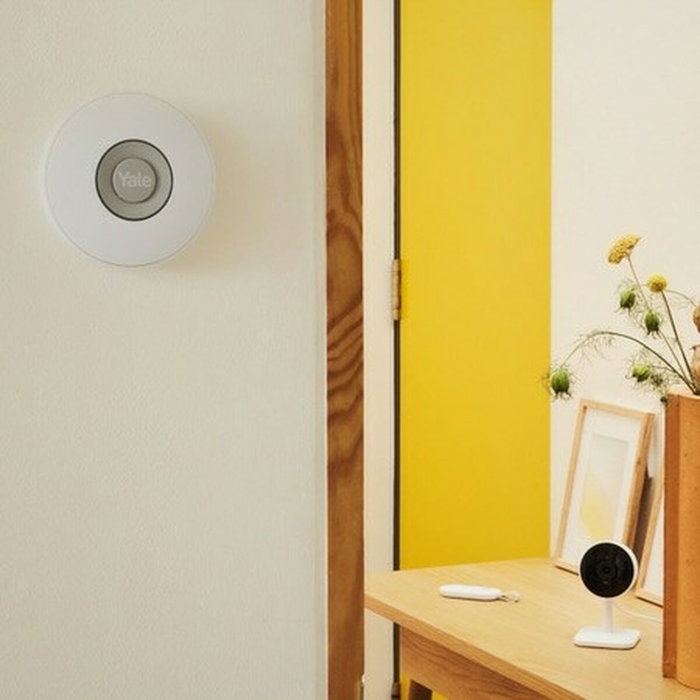 Yale Sirène intérieure pour alarme intelligente jusqu'à 85 dB avec LED intégrée