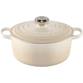 Le Creuset Signature Roaster ronde 24cm meringue