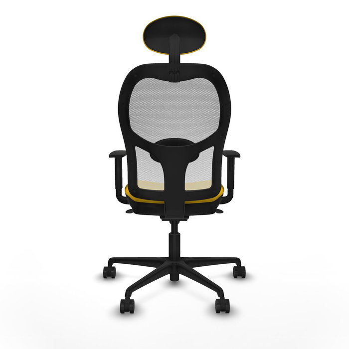 Chaise de Bureau avec Appui-tête Jorquera Piqueras y Crespo 1D036N1 Jaune