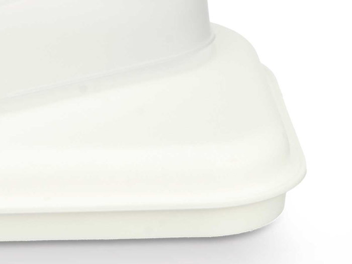 Leknes Porte-tarte Rectangulaire Blanc 34 x 15 x 18.9 cm Plastique (Set de 12)