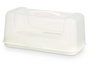 Leknes Porte-tarte Rectangulaire Blanc 34 x 15 x 18.9 cm Plastique (Set de 12)