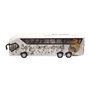 Eleven Force Bus Réplique Officiel Real Madrid CF EF16256 Bandai avec Portes Ouvertures et Retro-Friction - 3 ans et plus