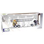 Eleven Force Bus Réplique Officiel Real Madrid CF EF16256 Bandai avec Portes Ouvertures et Retro-Friction - 3 ans et plus