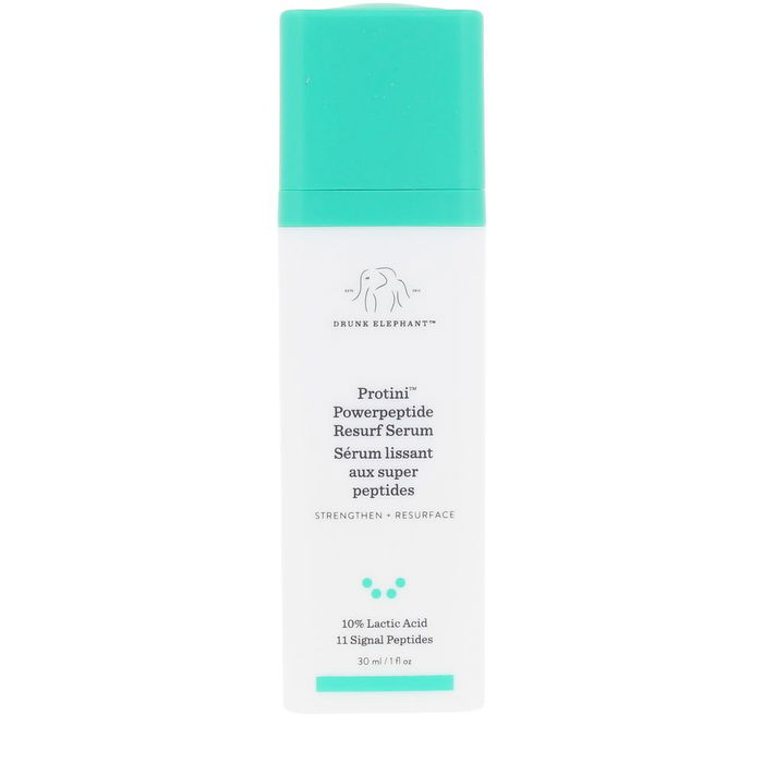 Drunk Elephant Sérum Powerpeptide Resurf Acide Lactique et Peptides - Raffermit et Améliore la Texture - 30 ml Drunk Elephant Sérum Powerpeptide Resurf Acide Lactique et Peptides - Raffermit et Améliore la Texture - 30 ml