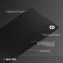 SteelSeries QCK XXL - Tapis de souris gaming, surface micro tissée noir, 900 x 400 mm, 2 mm d'épaisseur
