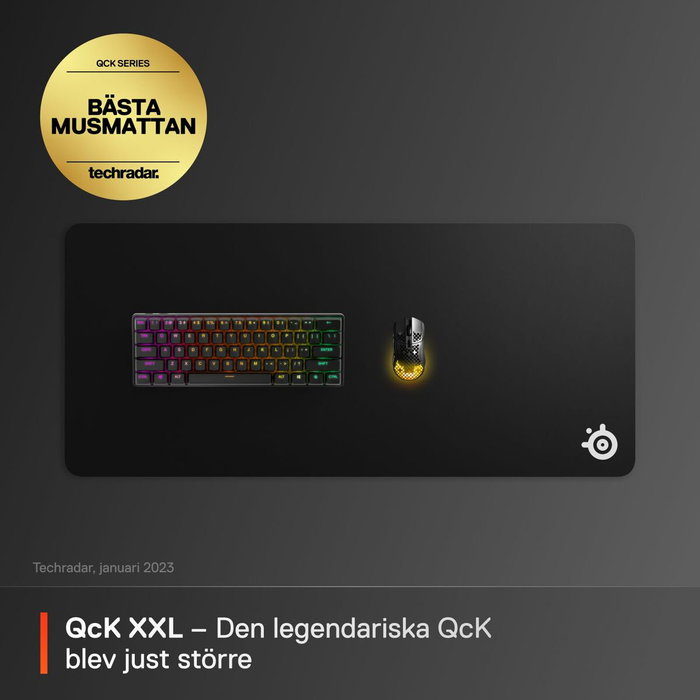 SteelSeries QcK XXL Noir