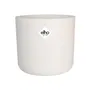 ELHO Pot de fleurs intérieur rond B.for Soft 35, Ø 35 x H 32 cm, étanche, 100% recyclé, Blanc