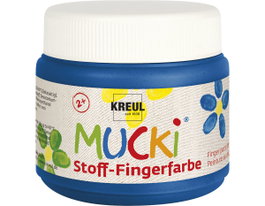 Kreul Peinture à doigts textile bleue 150ml