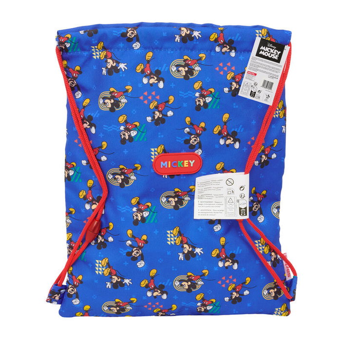 Sac à dos serré par des ficelles Mickey Mouse Clubhouse Today Bleu 26 x 34 x 1 cm
